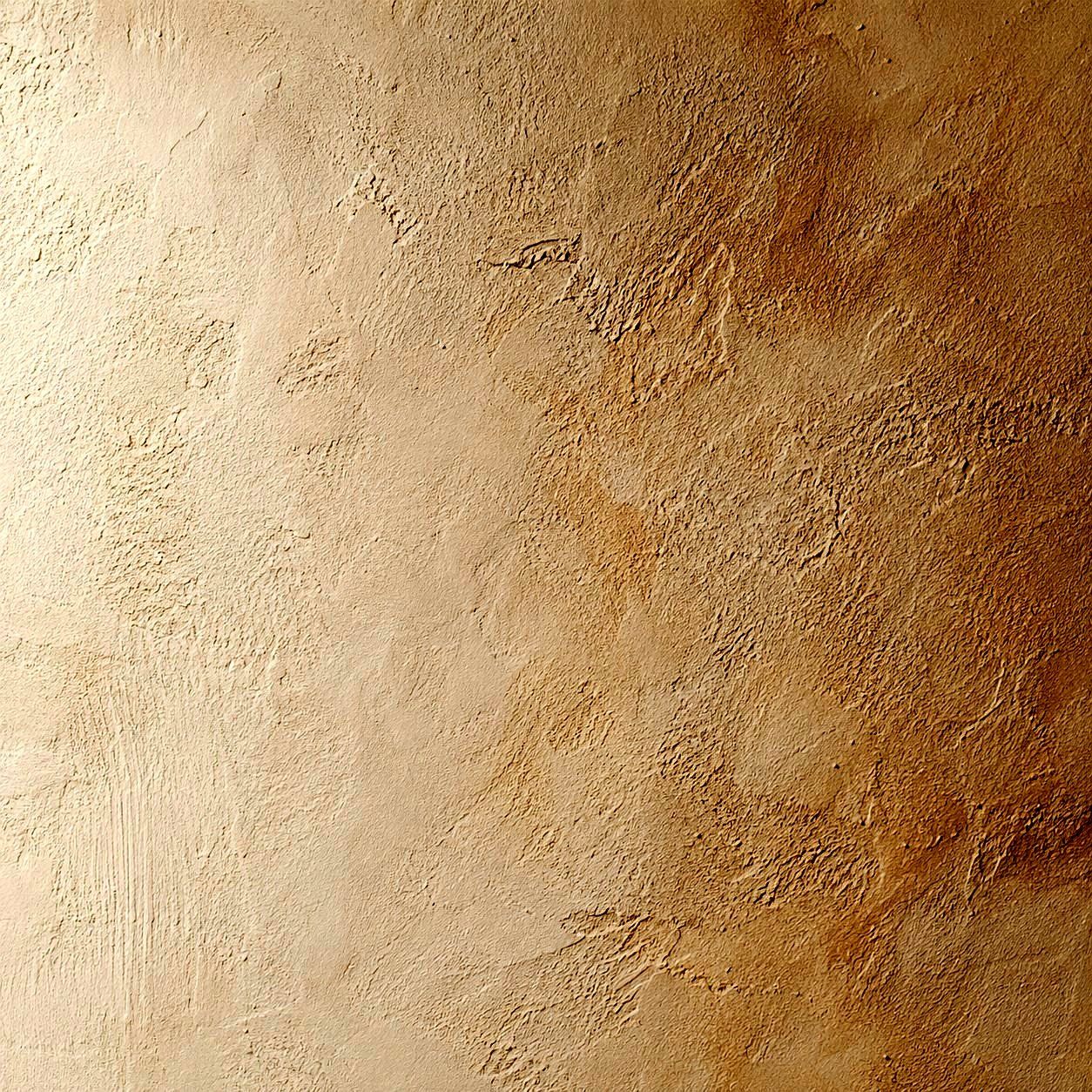 Makroaufnahme einer Kalkputz-Oberfläche mit feiner mineralischer Textur